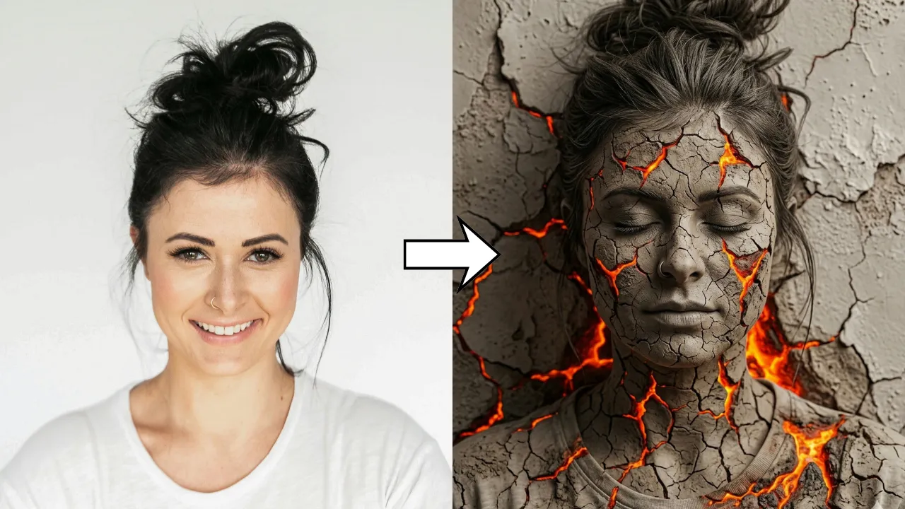 Indian Artist Studio Creative Portrait AI Prompt